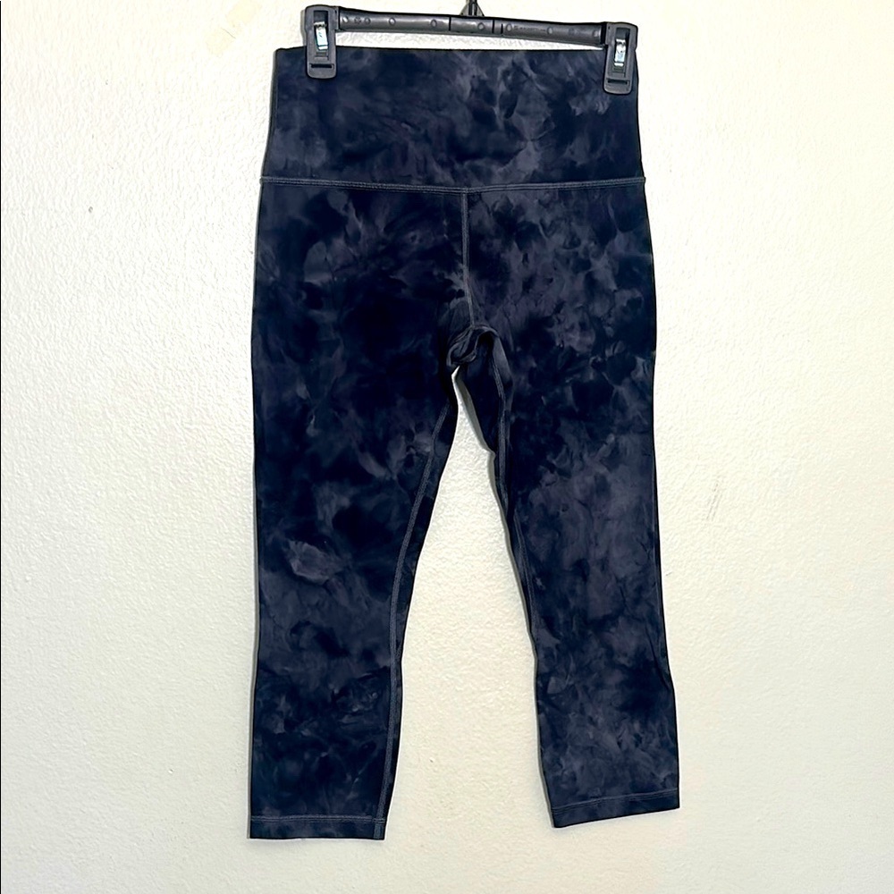 lululemon athletica Blue Leggings High Waist Stretch